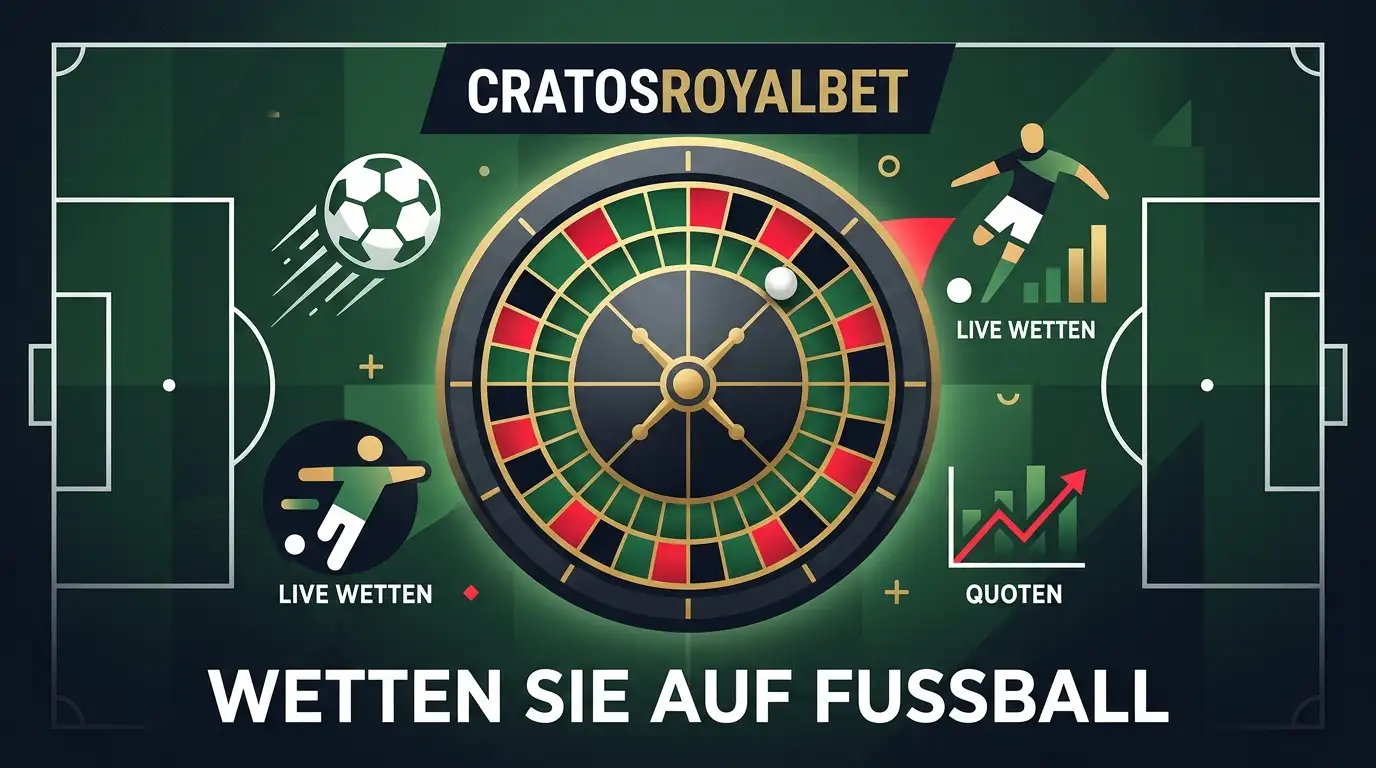 Fußballspiele und Sportnavigation im Wettbereich von CratosRoyalBet